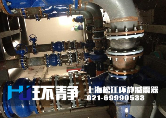DN200<a href=http://m.bartlettforsheriff.com target=_blank class=infotextkey>橡膠軟接頭</a>安裝實(shí)圖
